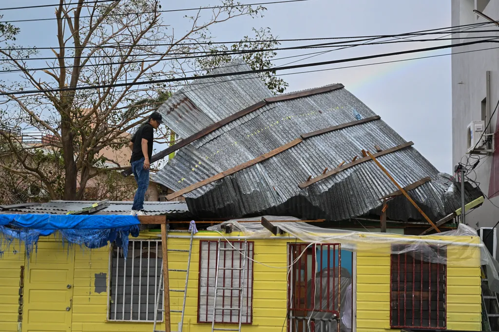 Lisa hurrikán, Belize, pusztítás, rombolás, Közép-Amerika 