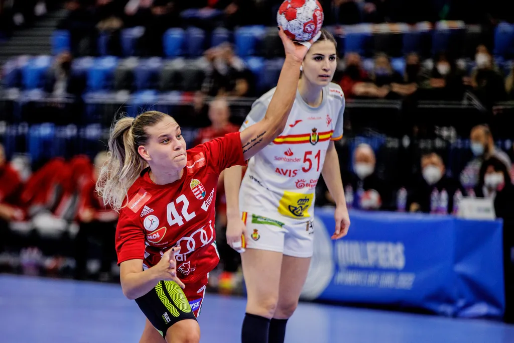 Magyarország-Spanyolország női kézilabda EB, 2022.03.02., Tatabánya Klujber Katrin 