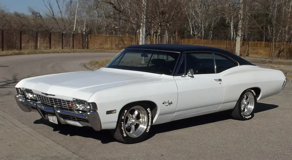 Chevrolet Impala Sport Coupe (1968) veteránteszt 