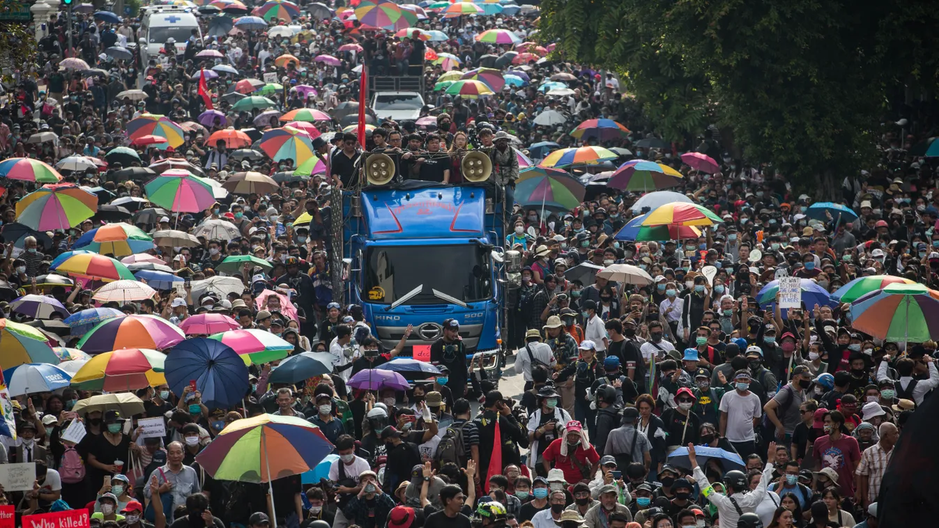 tüntetés, Thaiföld 