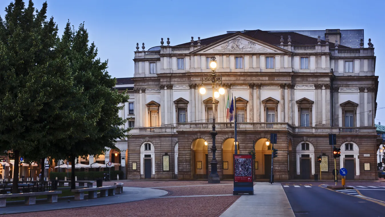 Teatro alla Scala, La Scala, Milánó, Olaszország 