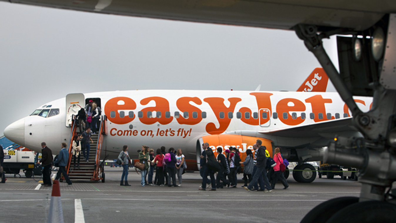 Izlandi cikk, easy jet a lutoni reptéren 