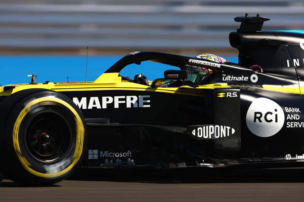 Forma-1, Daniel Ricciardo, Renault, Brit Nagydíj 2020, péntek 