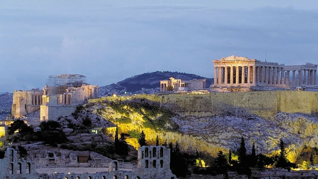Athén, Akropolisz, Görögország 