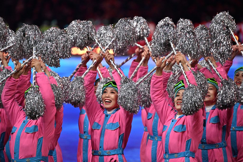 2022, Peking, téli olimpia, nyitóünnepség  Oly Horizontal OLYMPIC GAMES OPENING CEREMONY 