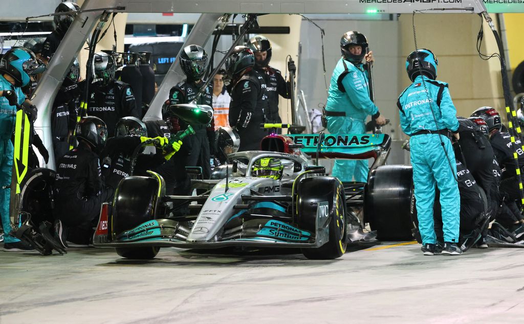 Forma-1, Lewis Hamilton, Mercedes, Bahreini Nagydíj 2022, futam 