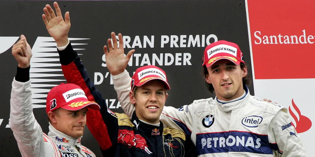 Forma-1, Heikki Kovalainen, McLaren Mercedes, Sebastian Vettel, Scuderia Toro Rosso, Robert Kubica, BMW Sauber, Olasz Nagydíj 2008 