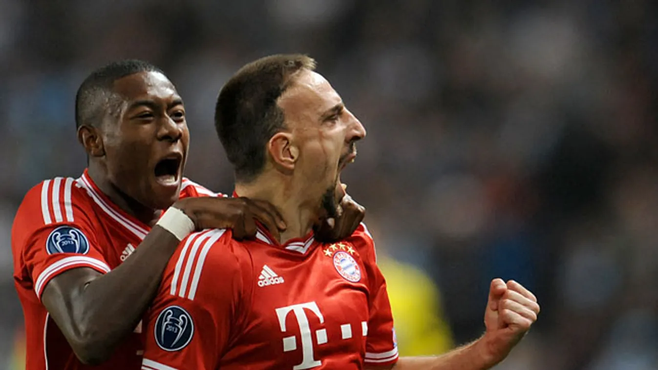 Bayern vs Manchester City, BL, Ribéry gólja