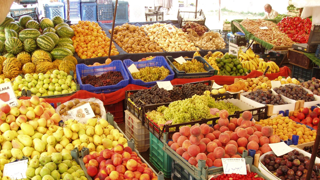 piac, gyümölcs, zöldség, termelői piac 