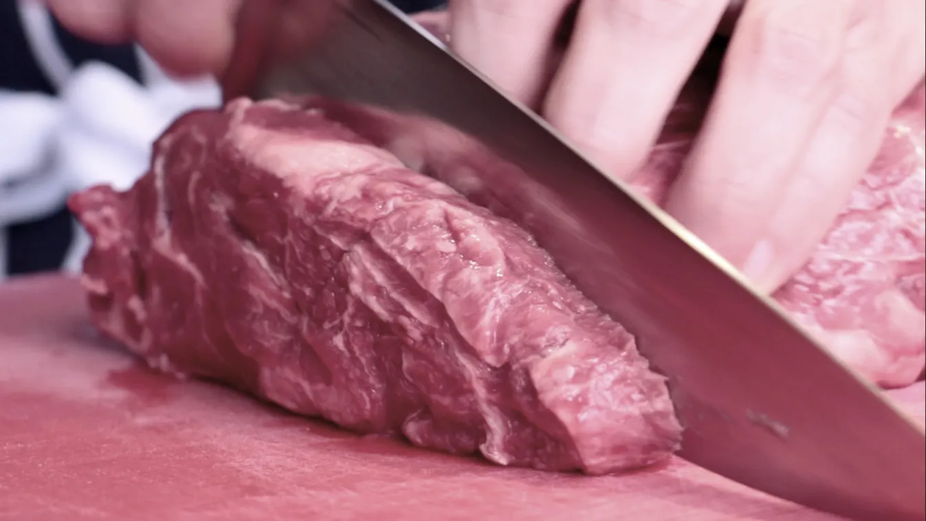 vágás kés hús 