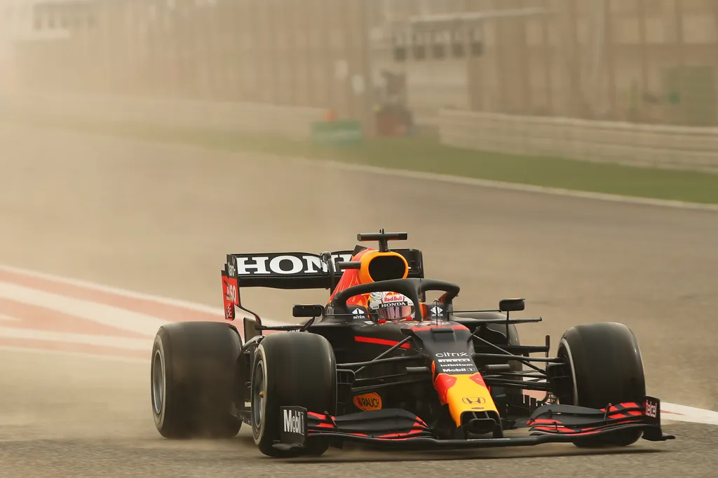 Forma-1, Max Verstappen, Red Bull Racing, Bahrein teszt 1. nap 