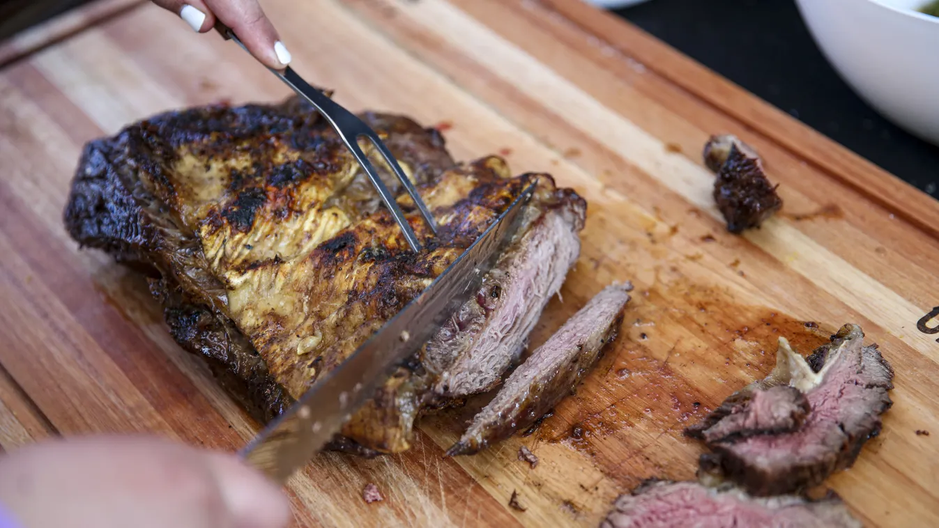 Barbecue, argentína, argentin, sütés, verseny, hús, rendezvény, fesztivál, Buenos Aires 