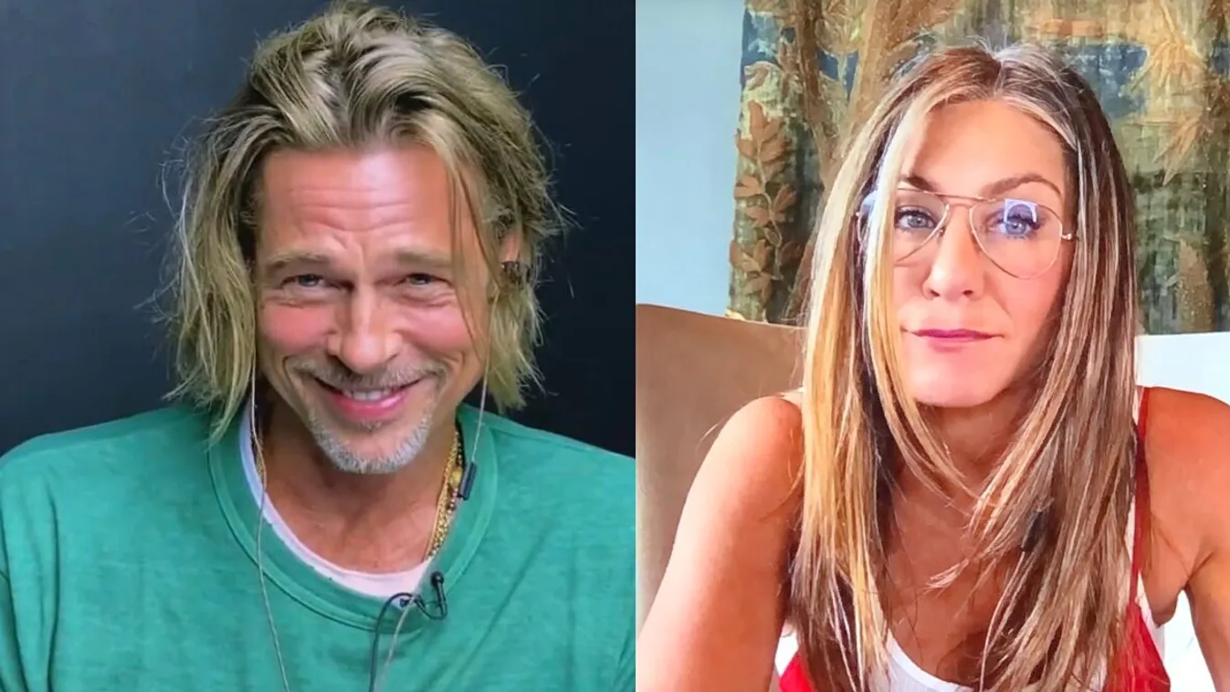 Brad Pitt és Jennifer Aniston 