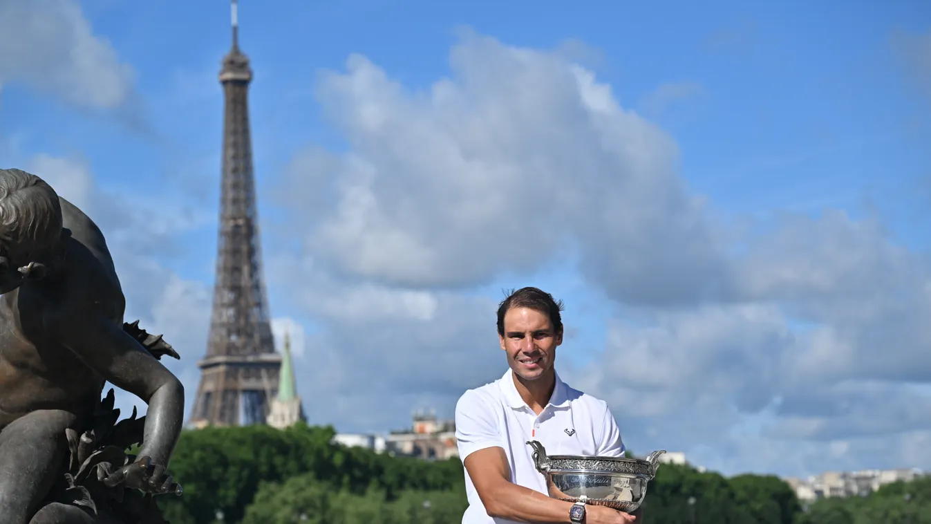 Rafael Nadal Roland Garros Eiffel-torony 