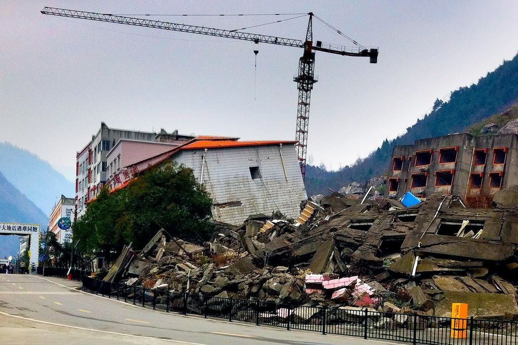Beichuan földrengés évekkel később 