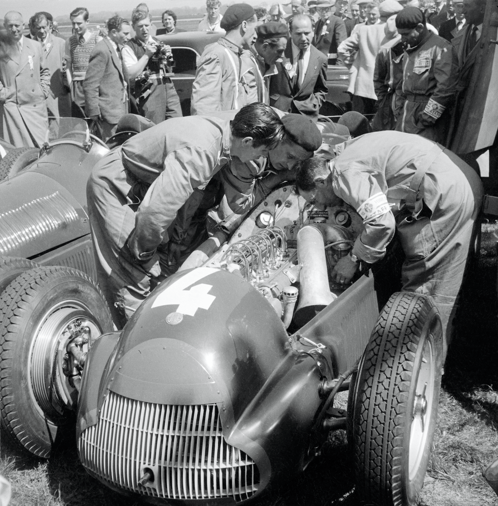 Forma-1, Reg Parnell, Alfa Romeo, Brit Nagydíj 1950 