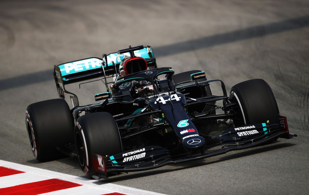 Forma-1, Lewis Hamilton, Mercedes, Spanyol Nagydíj, 2020 péntek 