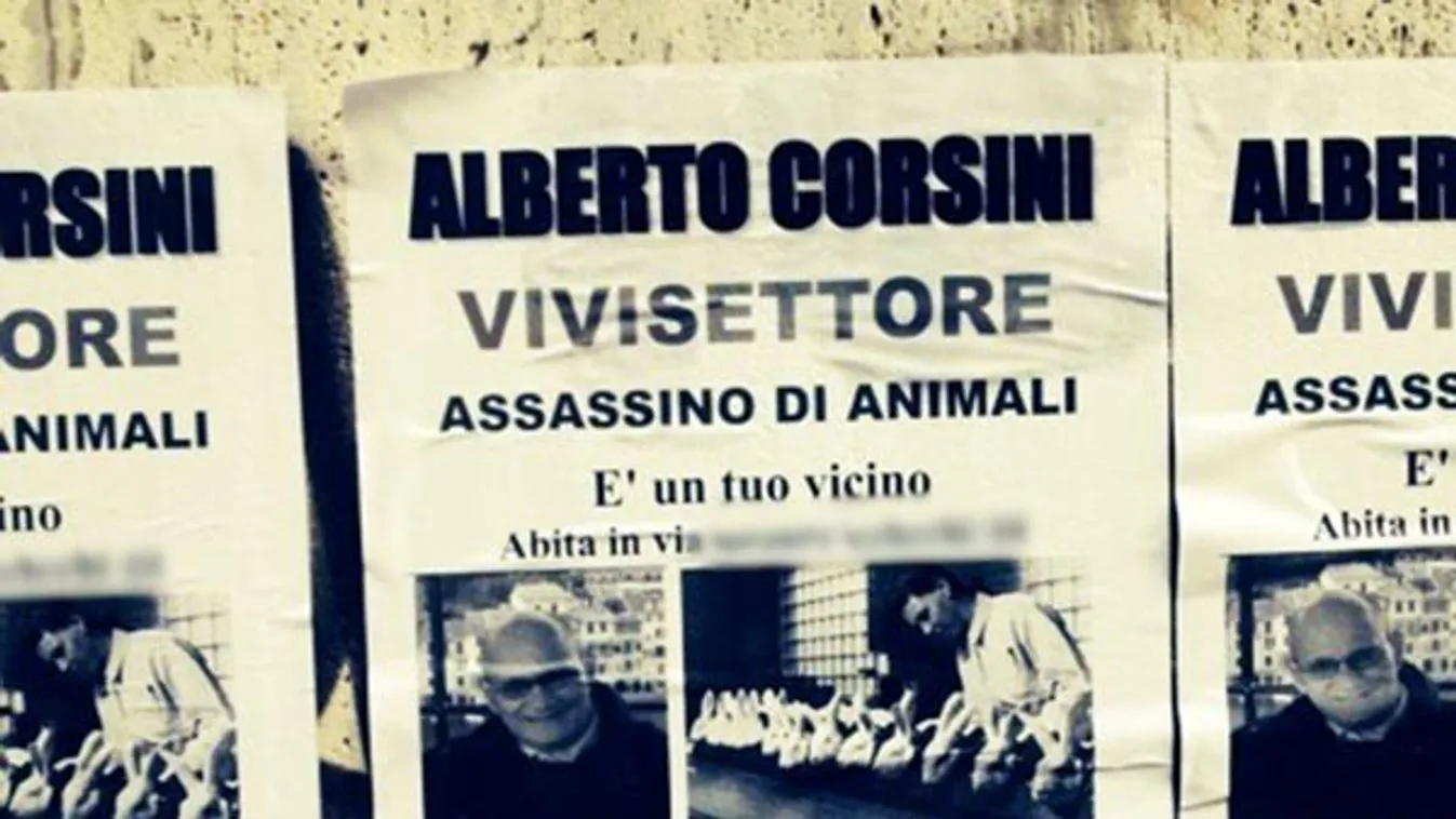 olasz állatkísérletek, röplap 