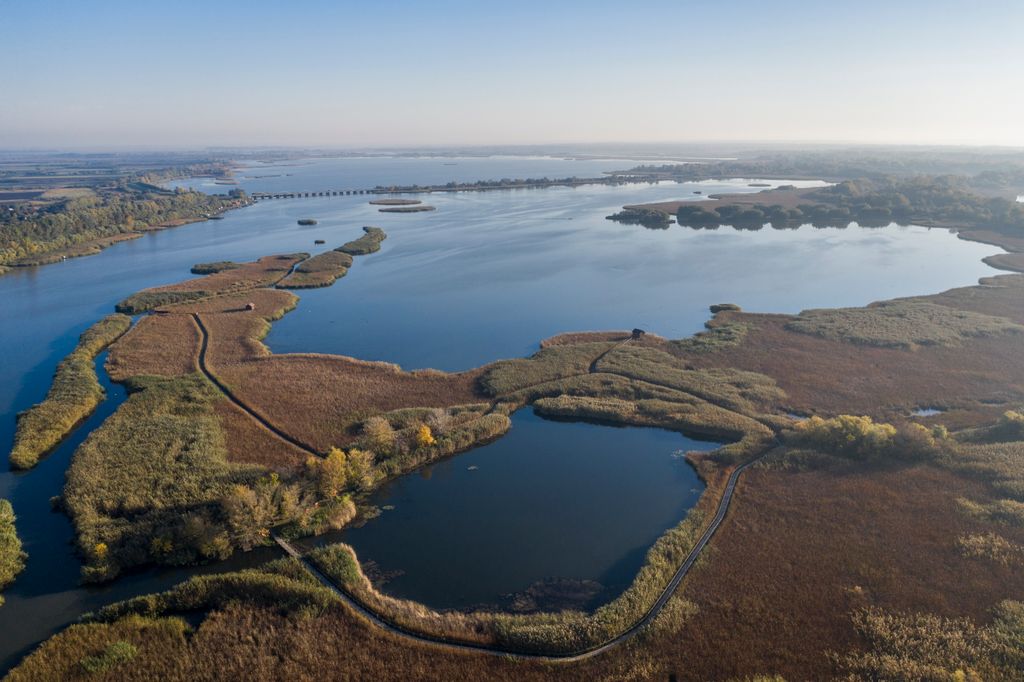 Tisza-tó  FOTÓ FOTÓTECHNIKA FOTÓTÉMA légi felvétel TÁJ tájkép tó 