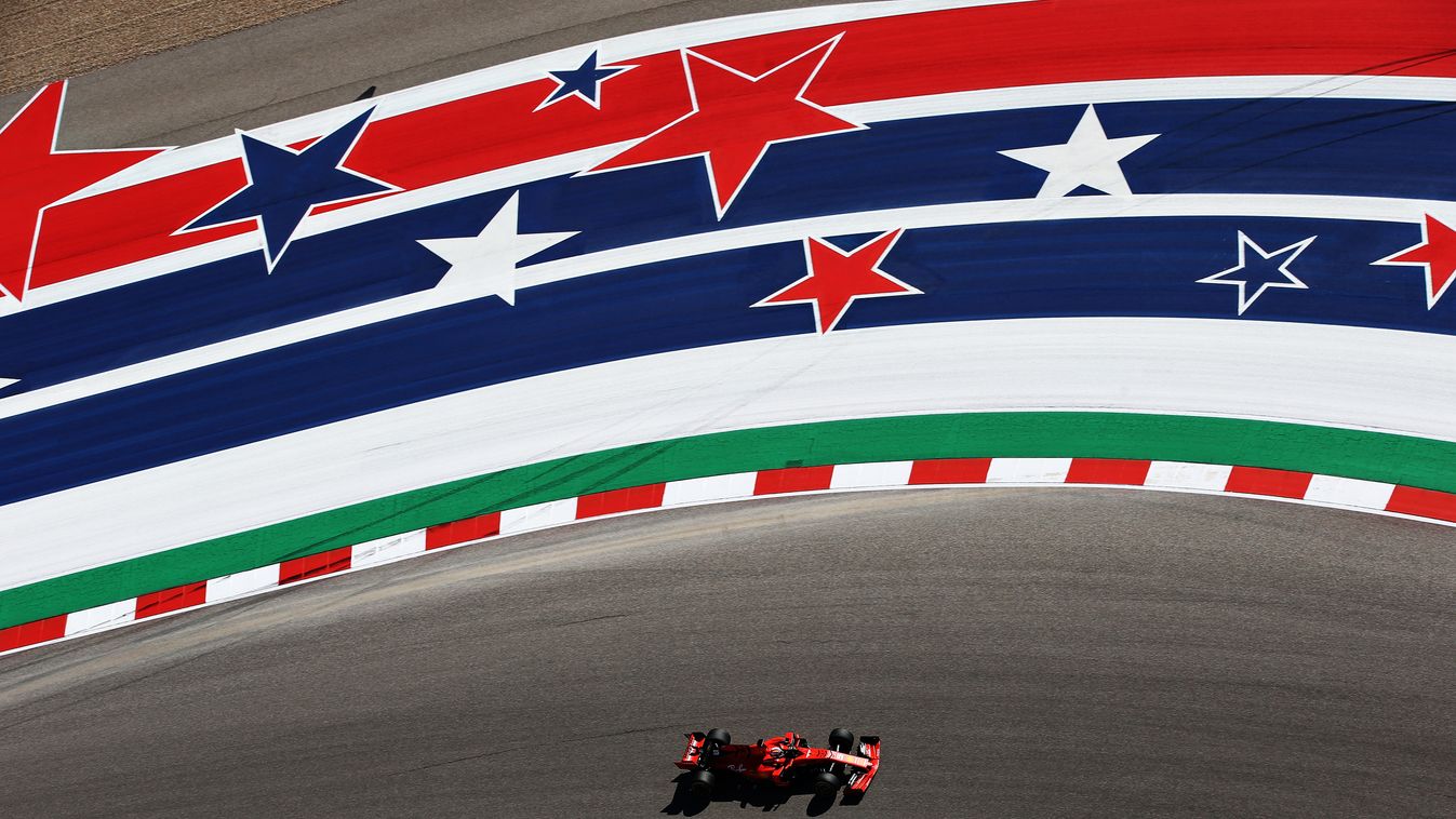 Forma-1, Sebastian Vettel, Scuderia Ferrari, USA Nagydíj 