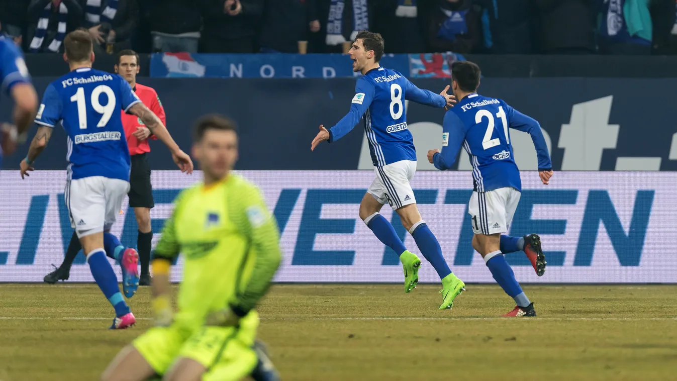 FC Schalke 04 vs. Hertha BSC Bundesliga FOOTBALL 