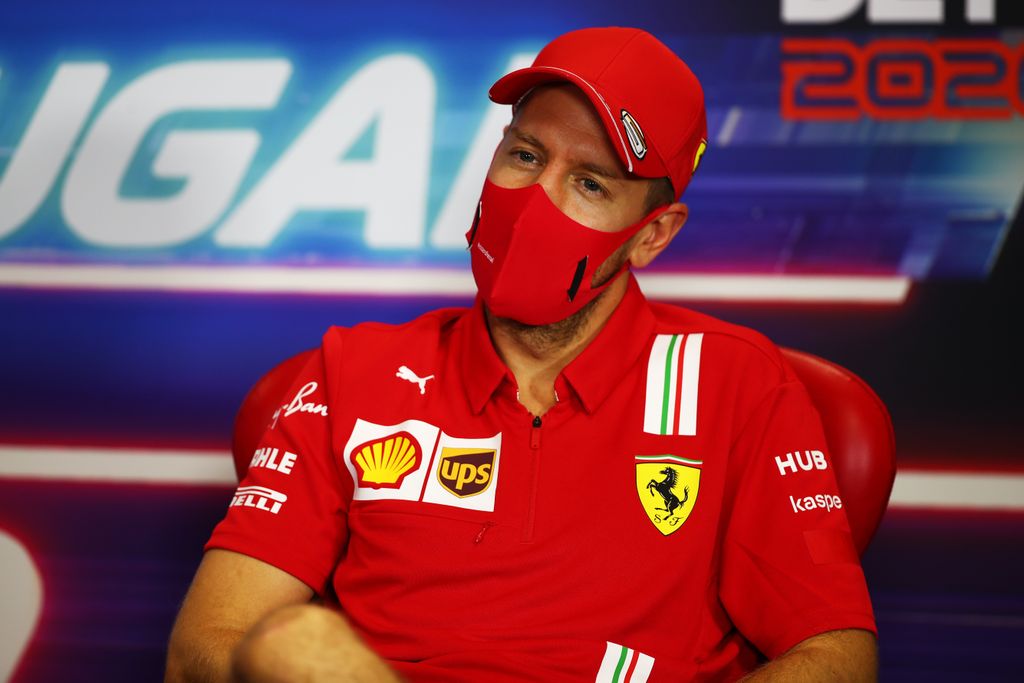 Forma-1, Portugál Nagydíj, csütörtök, Sebastian Vettel, Ferrari 