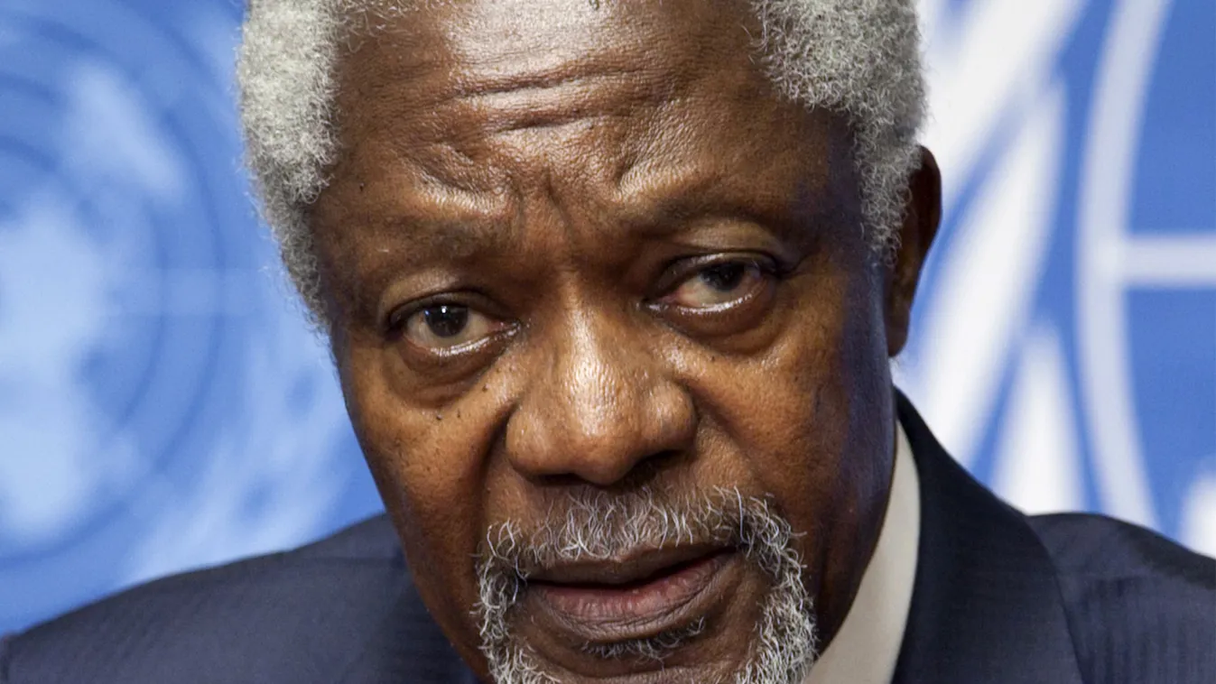 Család, Híres emberek, akikből kettő van a világon, Kofi Atta Annan 