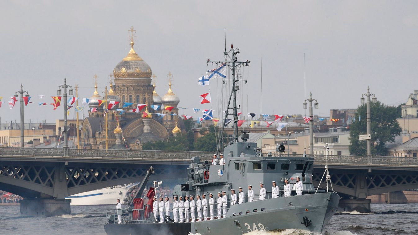 A haditengerészet napja Oroszországban, Putyin 