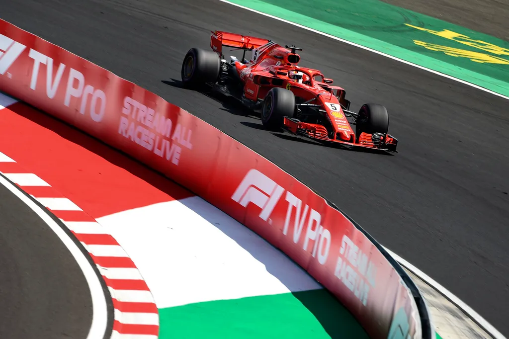 A Forma-1-es Magyar Nagydíj szombati napja, Sebastian Vettel, Scuderia Ferrari 