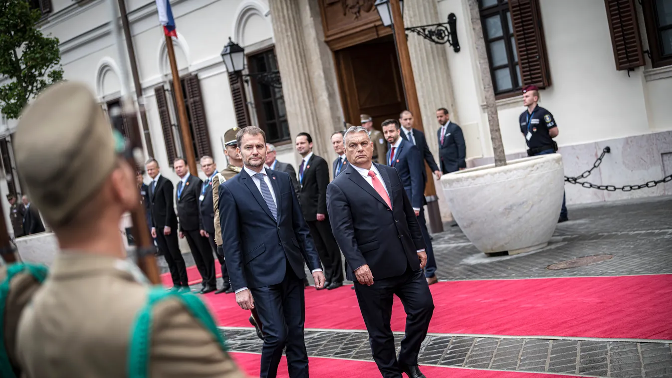 Orbán Viktor és Igor Matovic szlovák kormányfő találkozója 