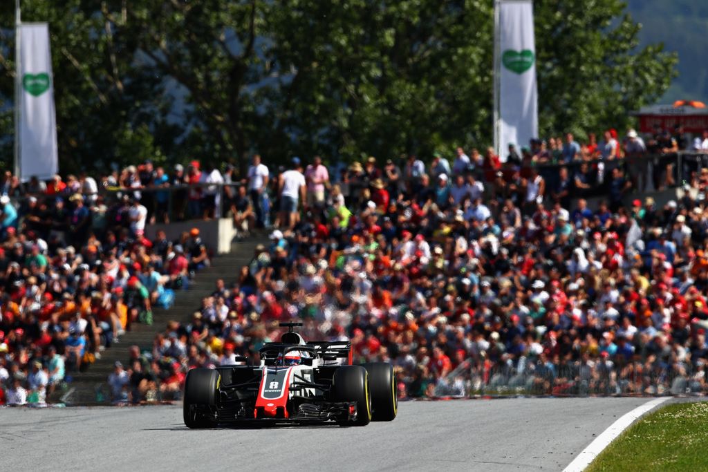 Forma-1, Romain Grosjean, Haas, Osztrák Nagydíj 2018 