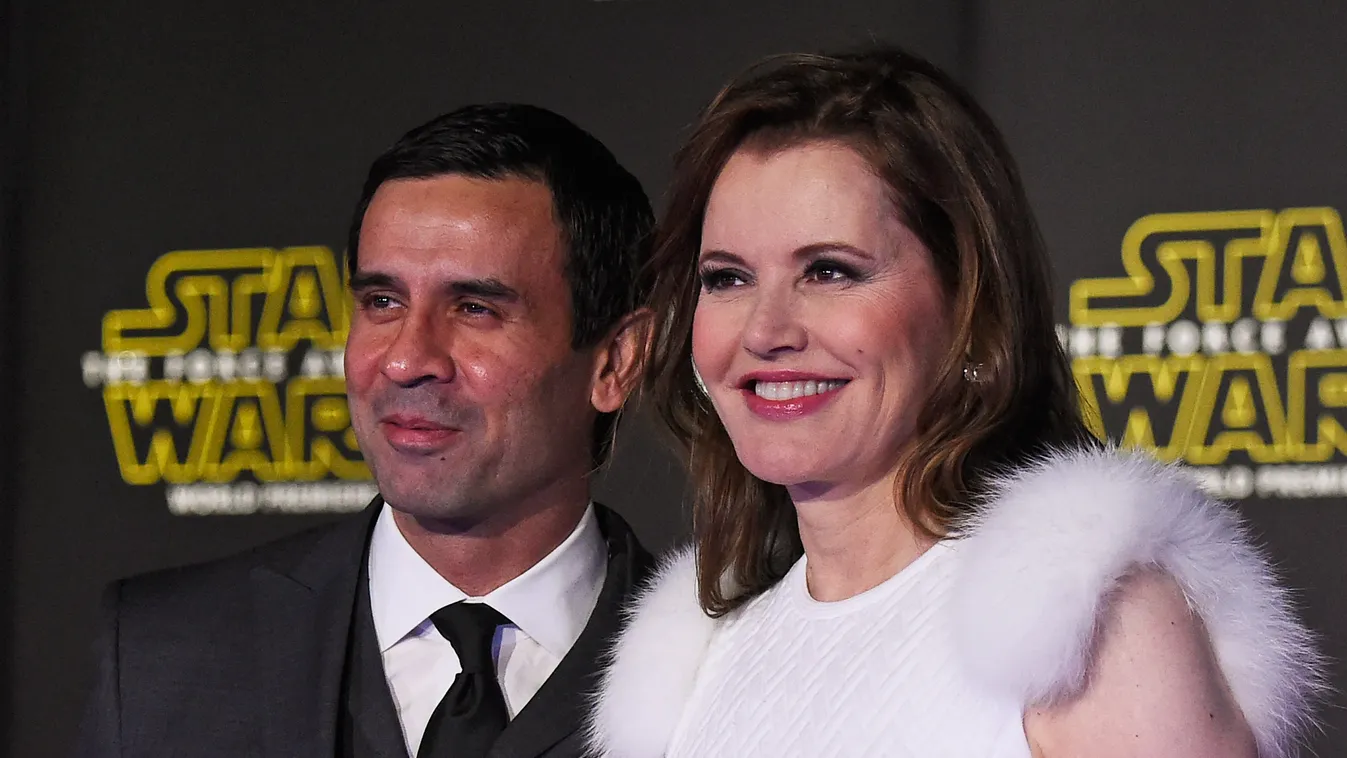 Premiere Of Walt Disney Pictures And Lucasfilm's "Star Wars: The Force Awakens" - Arrivals GettyImageRank3 People USA California Hollywood - California Film Premiere Premiere Event Two People Females Photography Film Industry Red Carpet Event Geena Davis 