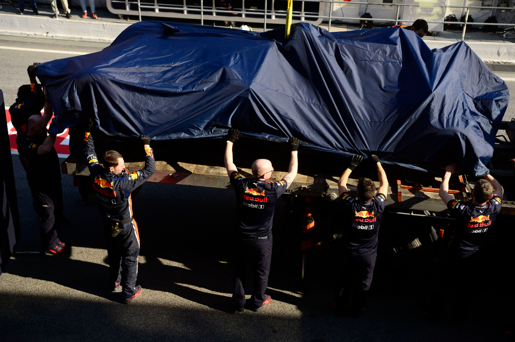 Forma-1, teszt, Barcelona, 7. nap, Pierre Gasly, Red Bull Racing 