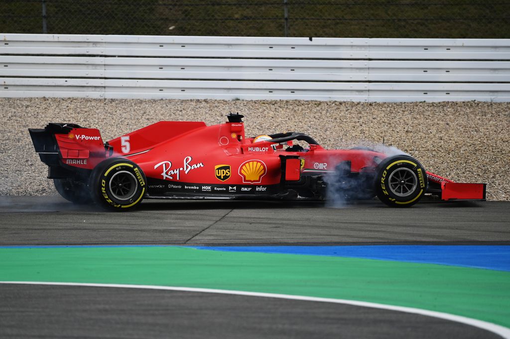 Forma-1, Eifel Nagydíj, Sebastian Vettel, Ferrari 