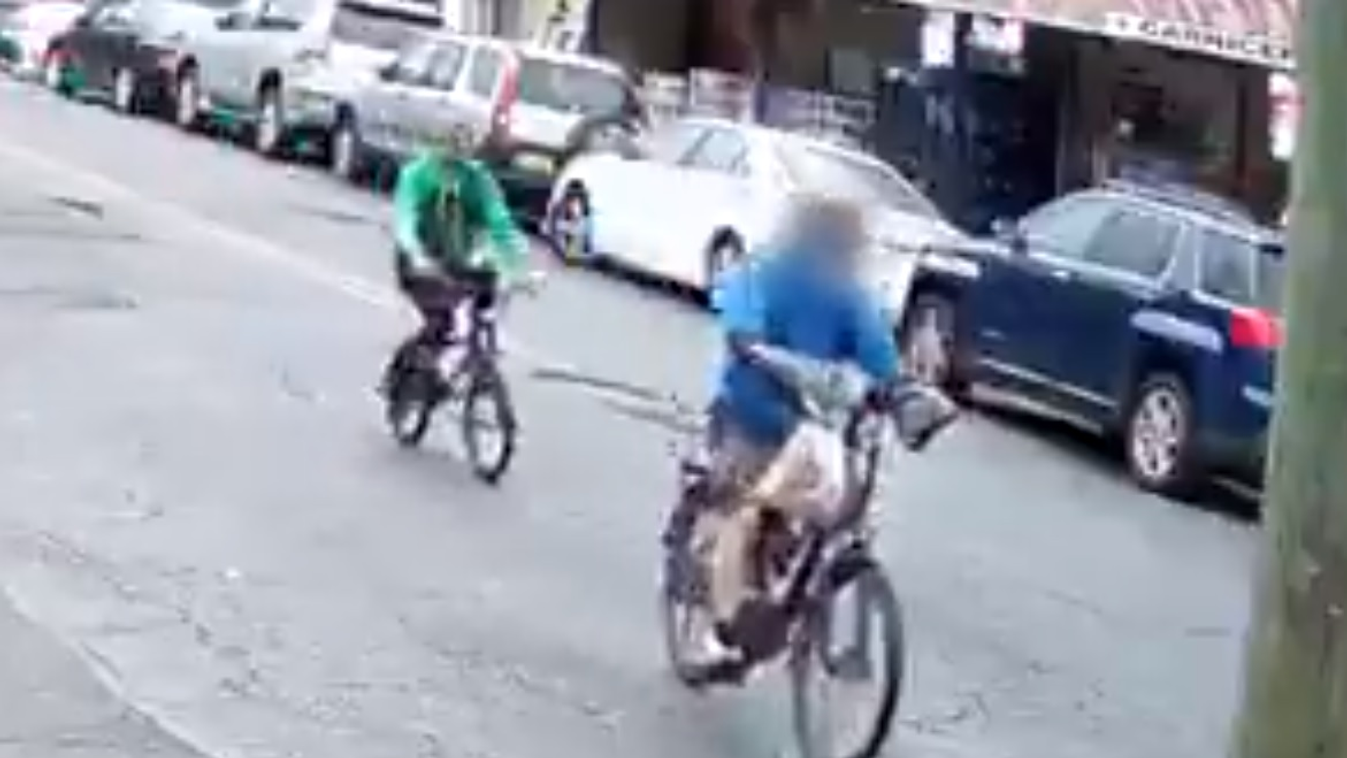 késelés kerékpáros Brooklyn 
