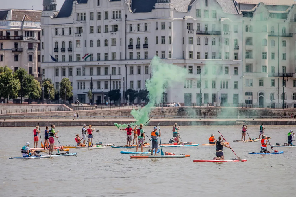 Budapest Sup 2020 fesztivál a Dunán 