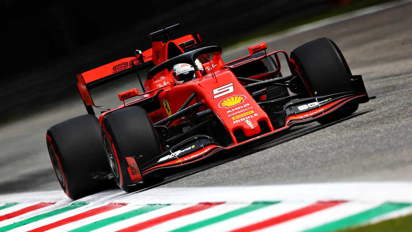 Forma-1, Olasz Nagydíj, szombat, Vettel, Ferrari 