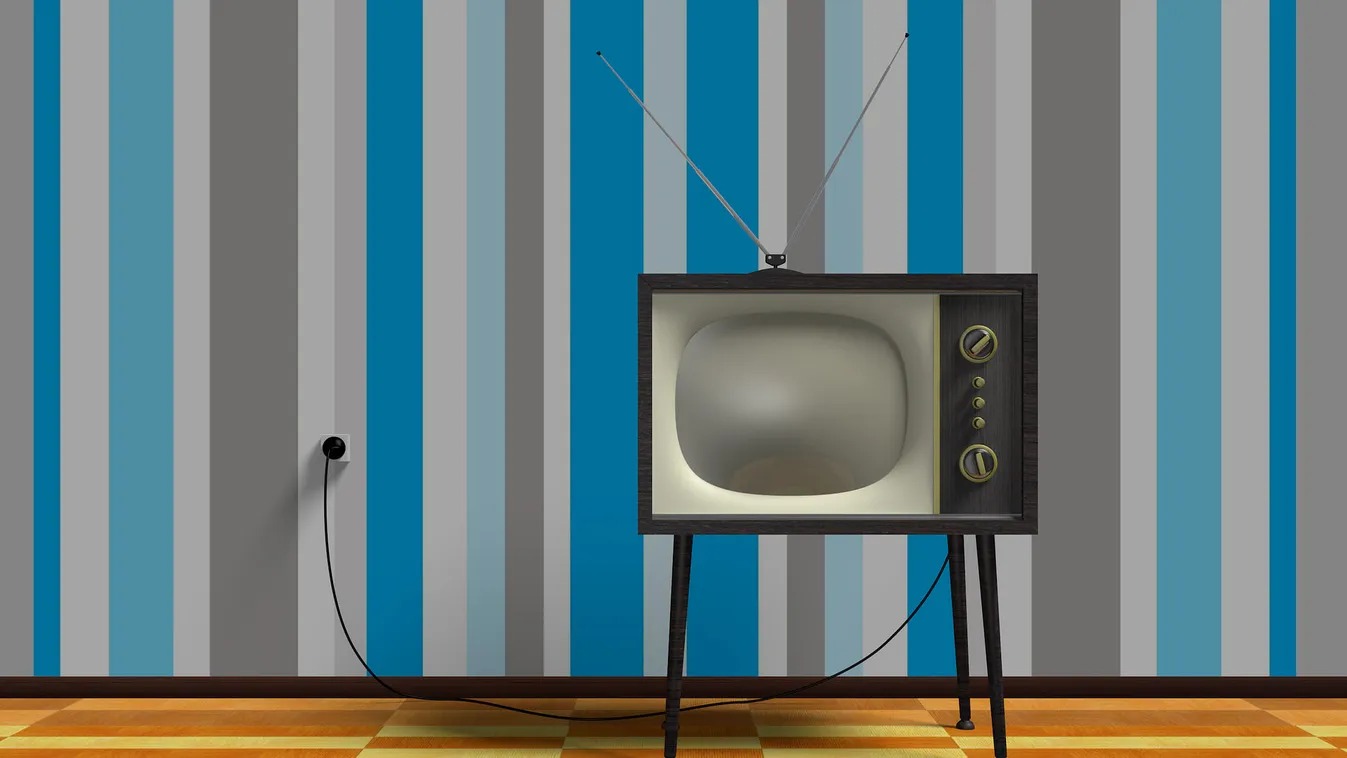 tévé, televízió, retró, régi, tv 