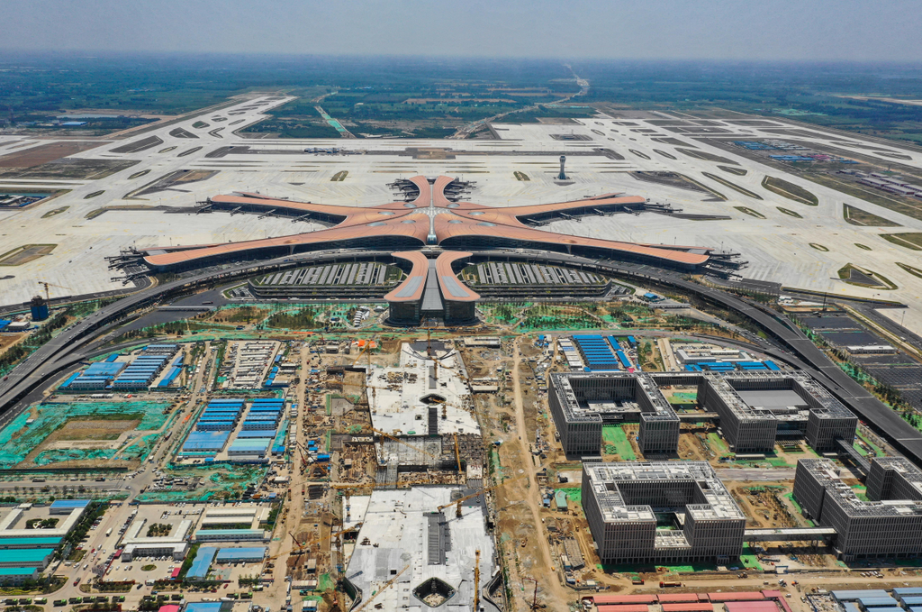 Peking Tahszing Nemzetközi repülőtér Beijing Daxing International Airport 