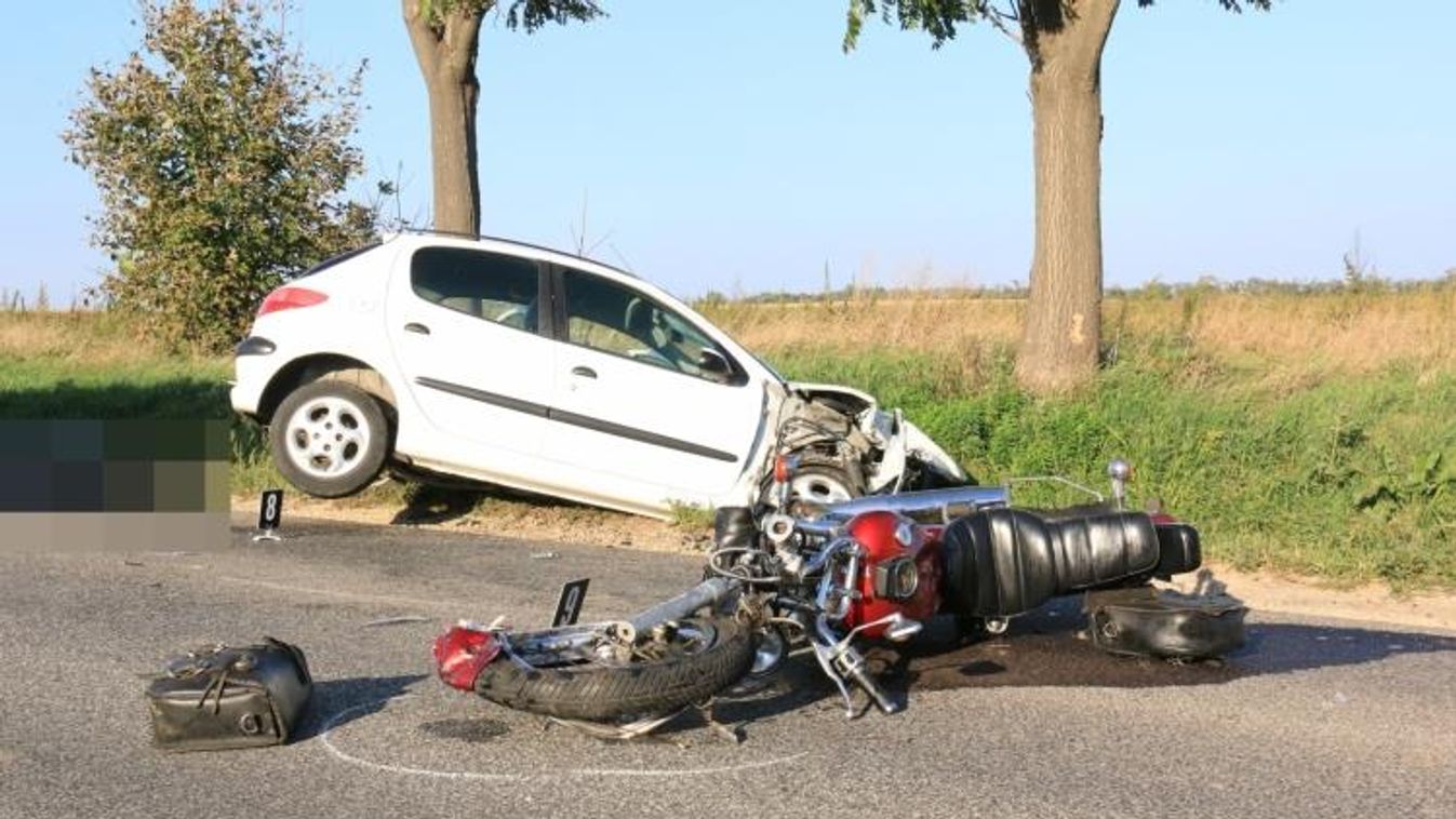 halálos motoros baleset 