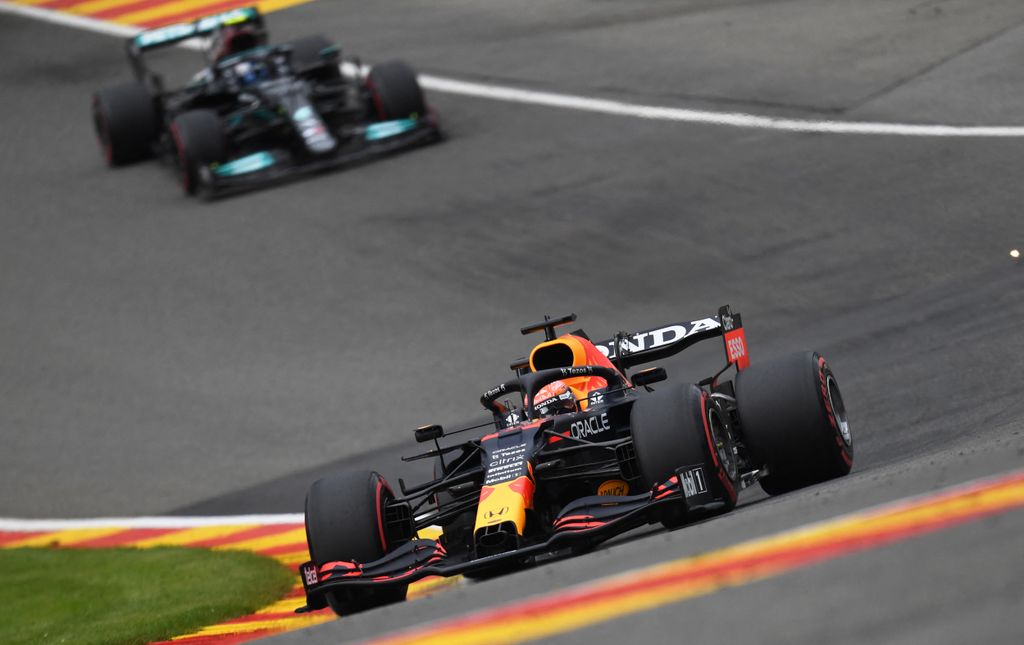 Forma-1, Max Verstappen, Red Bull, Valtteri Bottas, Mercedes, Belga Nagydíj 2021, péntek 