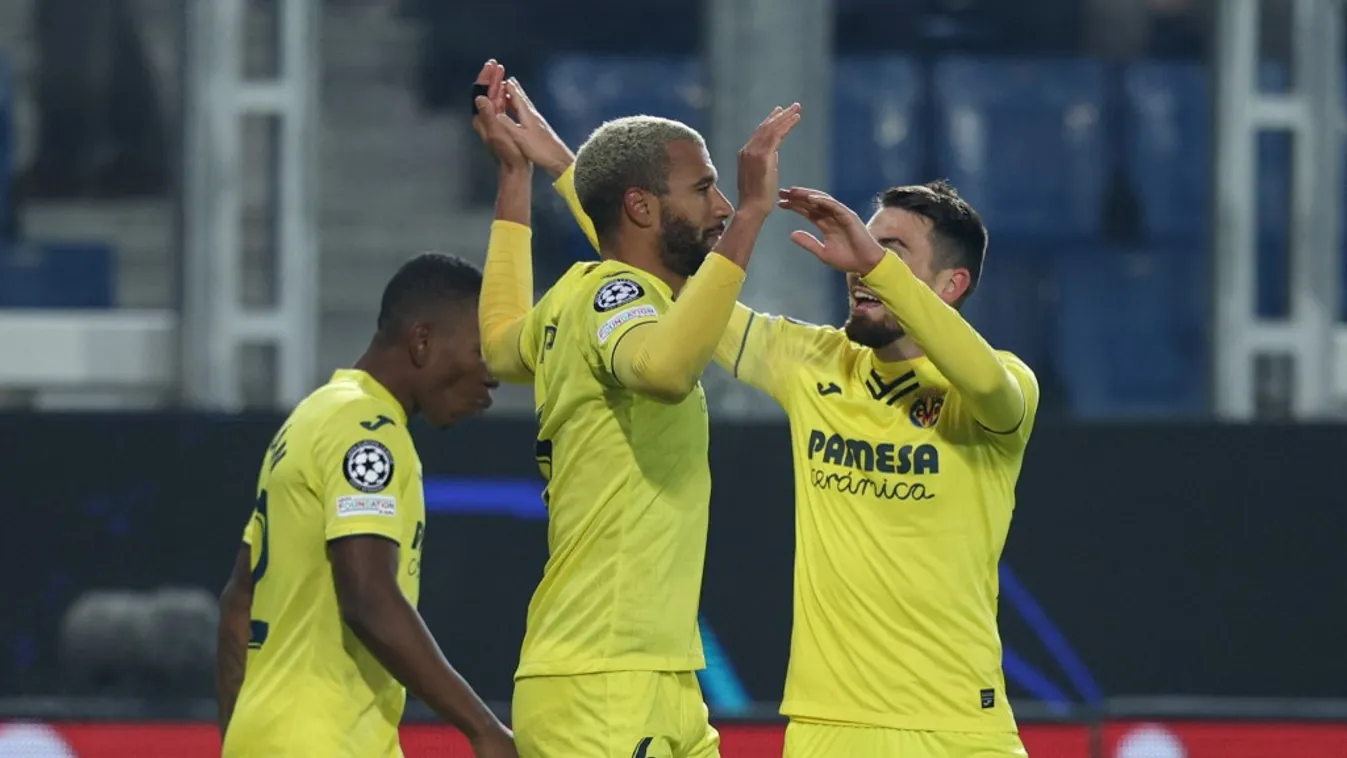 Atalanta v Villarreal CF: Group F - UEFA Champions League NurPhoto General News Bergamo - ITaly December 9 2021 9th December 2021 UEFA Champions League Horizontal SPORT 