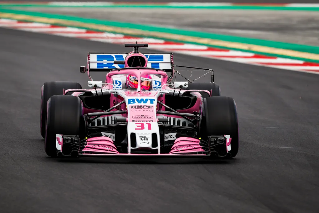 A Forma-1 előszezoni tesztje Barcelonában - 2. nap, Esteban Ocon, Force India 