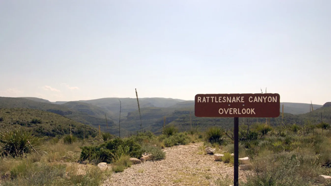 Csörgőkígyó-kanyon (Rattlesnake Canyon), Új-Mexikó, USA, természetvédelmi terület