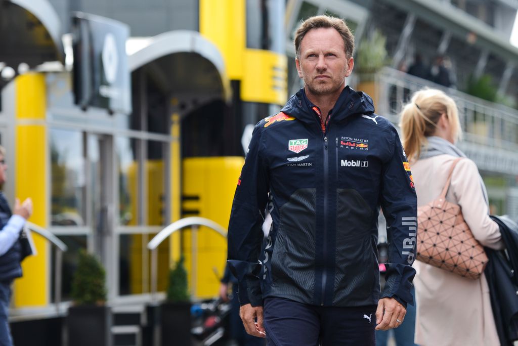 A Forma-1-es Belga Nagydíj szombati napja, Christian Horner, Red Bull Racing 