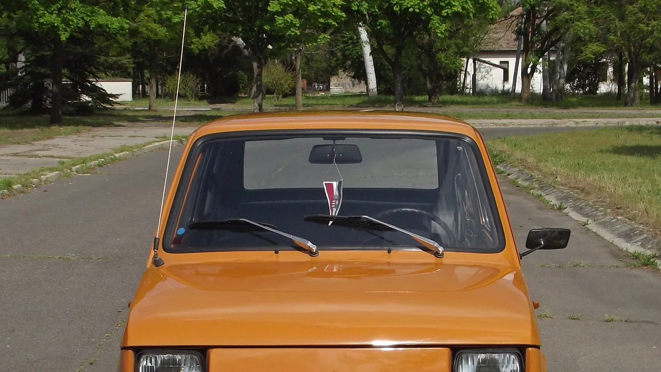 Polski Fiat 126p (1984) veteránteszt 