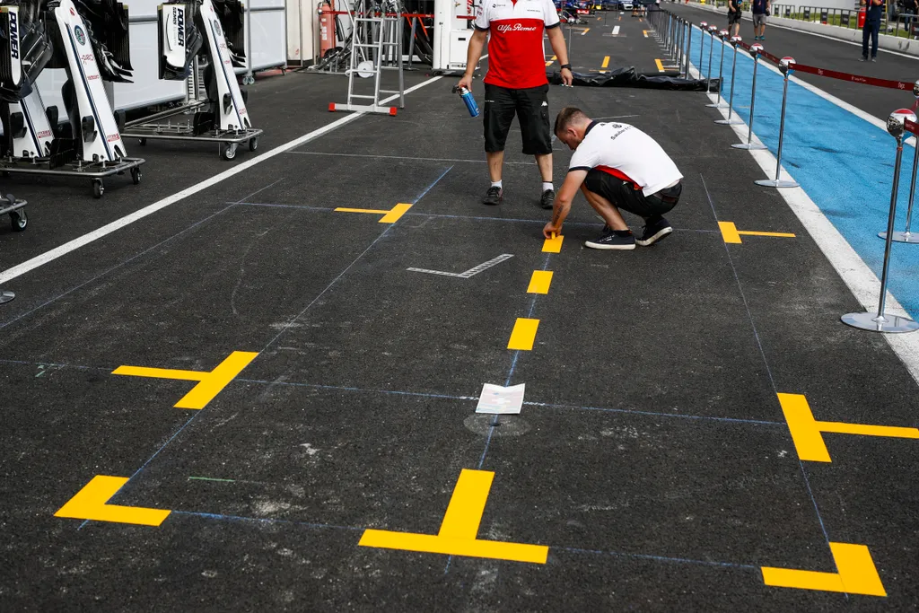 Előkészületek a Forma-1-es Francia Nagydíjra, Circuit Paul Ricard 