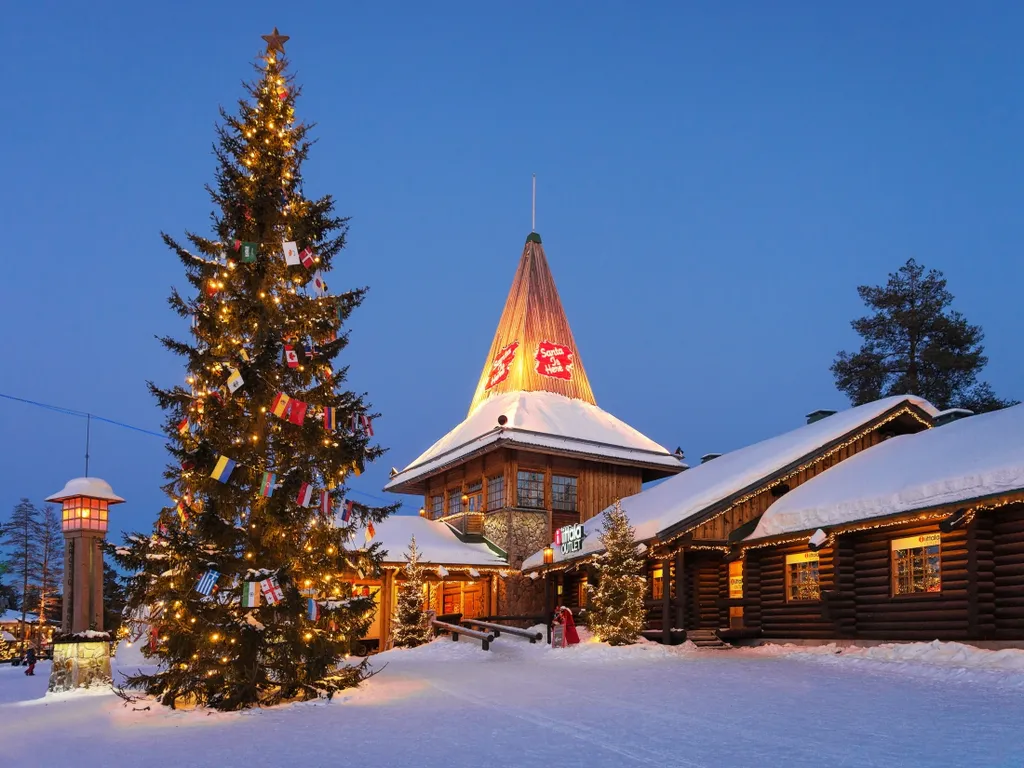 Legszebb karácsonyi városok, Karácsony, ünnep, Rovaniemi, Lapföld 