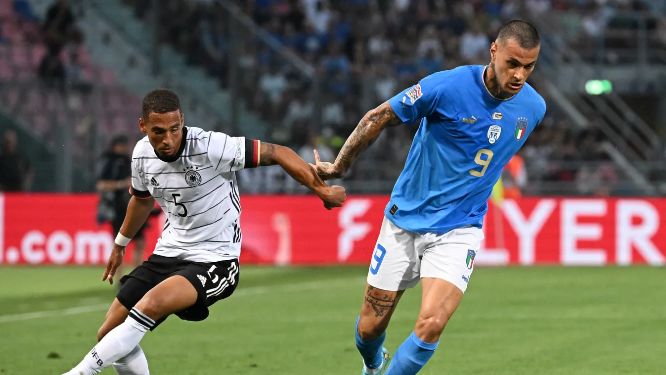 Nations League - Italy - Germany soccer International --- Emilia-Romagna Horizontal POLITICS 