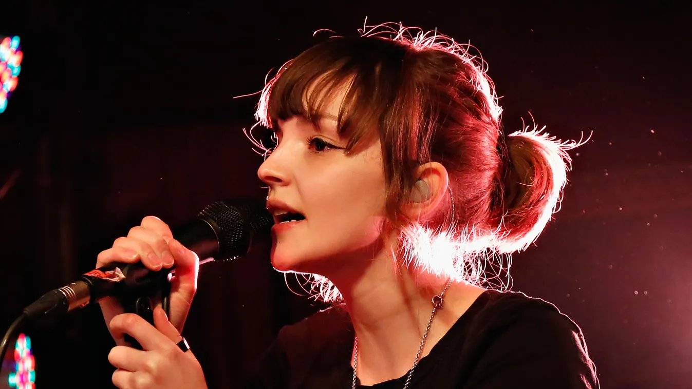 SiriusXM Hosts Private CHVRCHES Concert At The McKittrick Hotel In New York City; Concert To Air On SiriusXM's SiriusXMU Channel GettyImageRank3 CONCERT Private Performance HORIZONTAL USA WIND New York City Arts Culture and Entertainment Channel SIRIUS XM